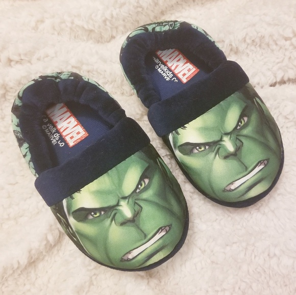 hulk slippers for toddlers